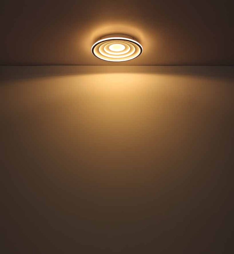 Metalen witte moderne plafondlamp Globo Foppa - Afbeelding 3