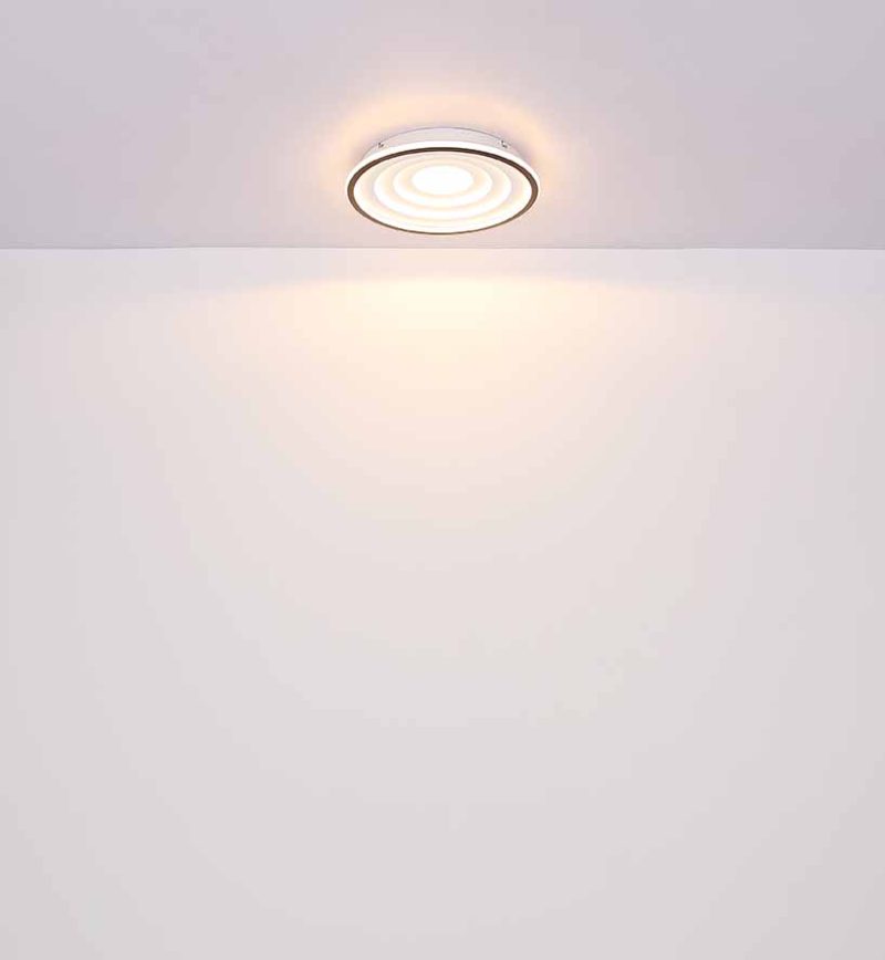 Metalen witte moderne plafondlamp Globo Foppa - Afbeelding 4