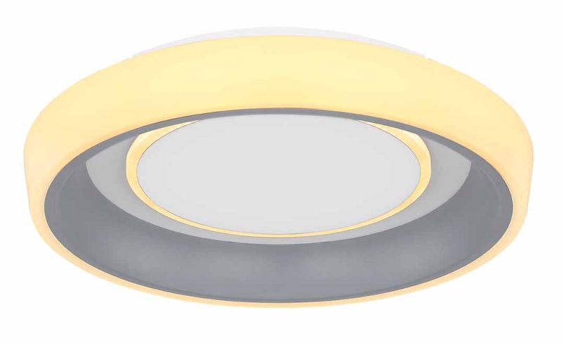 Metalen witte moderne plafondlamp Globo Tabano - Afbeelding 4