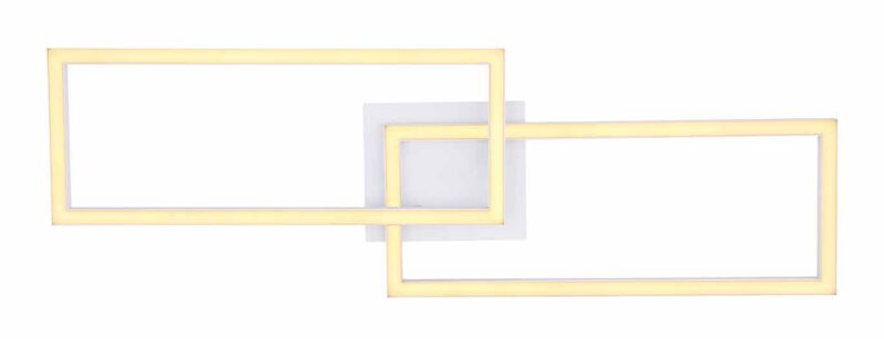 Metalen witte moderne plafondlamp Globo Tatjana - Afbeelding 3
