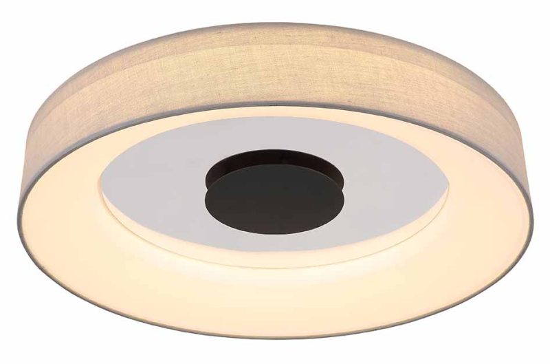 Metalen witte moderne plafondlamp Globo Terpsa - Afbeelding 3