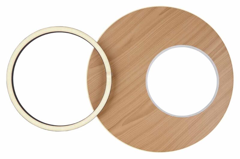 Metalen witte plafondlamp modern Globo Forsi - Afbeelding 3