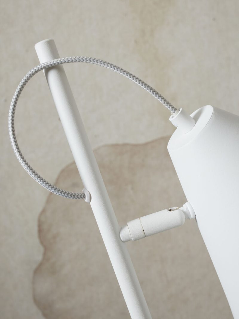 Metalen witte vloerlamp retro It's About RoMi Lisbon - Afbeelding 4