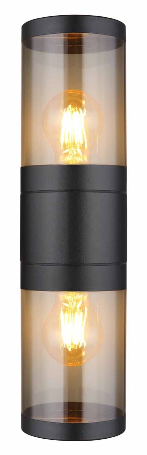 metalen-zwarte-buitenlamp-modern-globo-xeloo-32014-2bs-1
