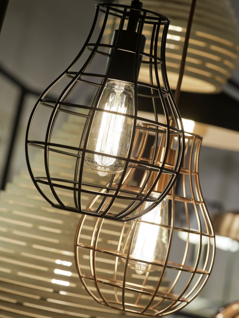 Metalen zwarte retro hanglamp It's About RoMi Pittsburgh - Afbeelding 6