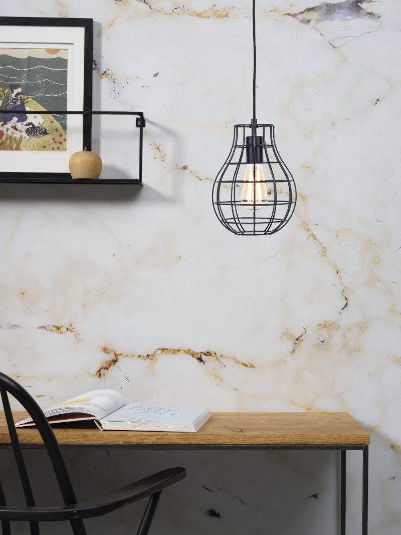 Metalen zwarte retro hanglamp It's About RoMi Pittsburgh - Afbeelding 8