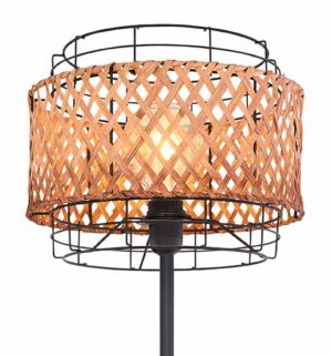globo-vloerlamp-gina-zwart-metaal-ø30cm-e27-15668s-1