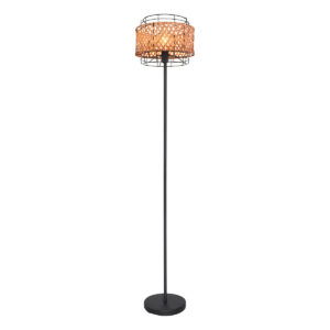 globo-vloerlamp-gina-zwart-metaal-ø30cm-e27-15668s-1