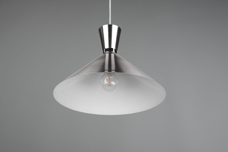Minimalistische veelvormige design hanglamp nikkel Enzo - Afbeelding 4