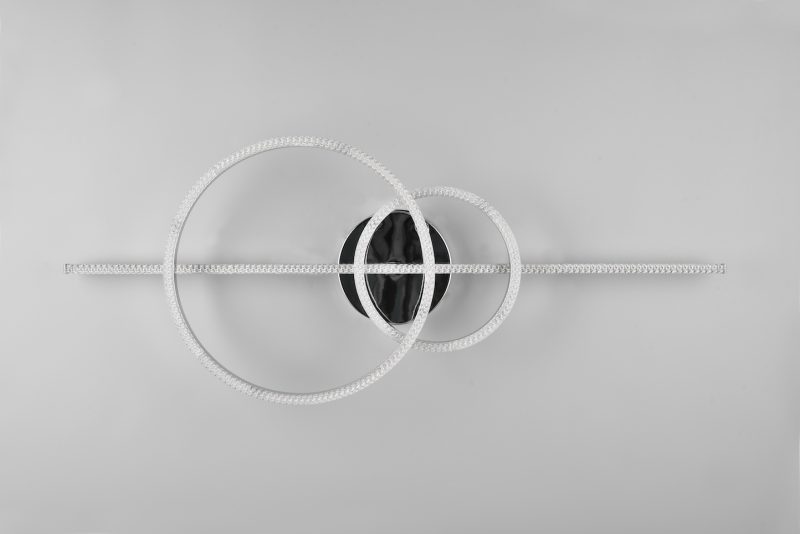 Modern design zilveren plafonnière Montilla - Afbeelding 5