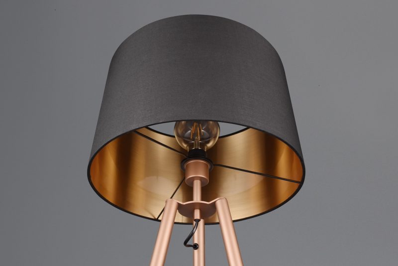Modern-klassieke zwarte vloerlamp regisseurslamp Colette - Afbeelding 5