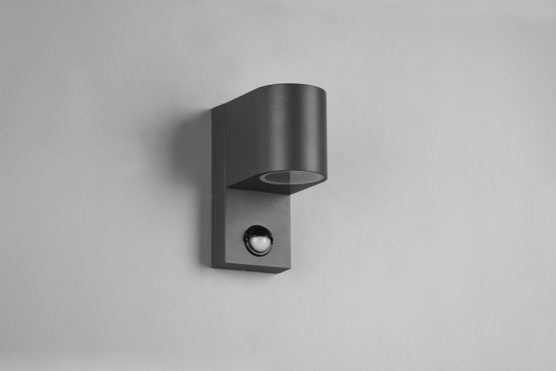 Moderne aluminium antracieten wandlamp Roya - Afbeelding 3