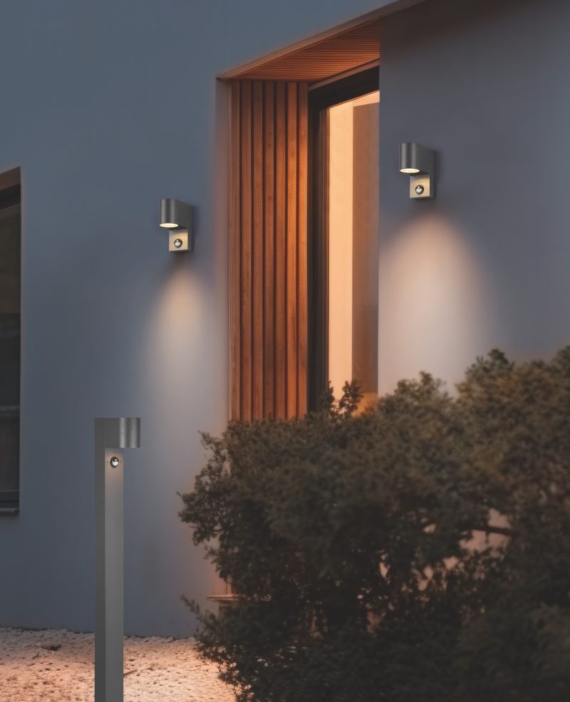 Moderne aluminium antracieten wandlamp Roya - Afbeelding 5