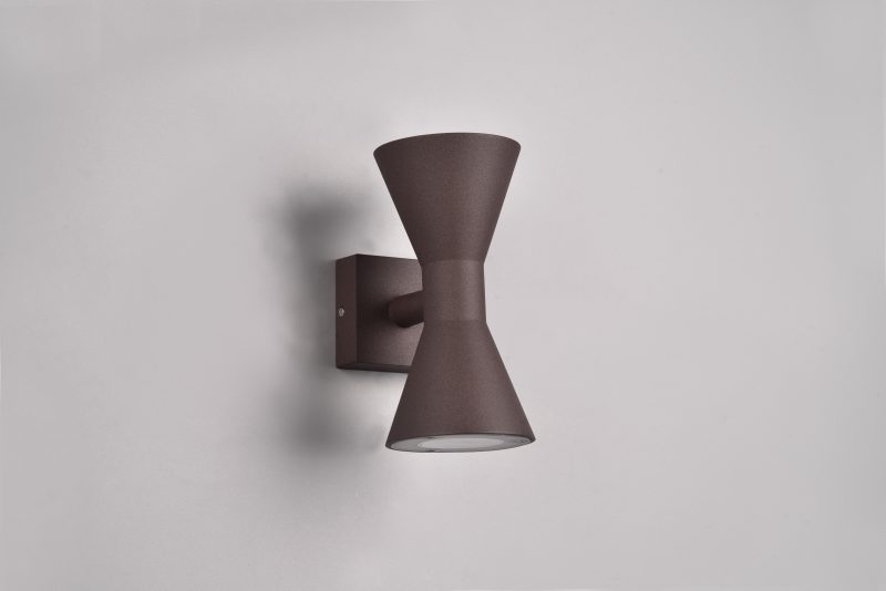 Moderne aluminium bruine wandlamp Ardas - Afbeelding 4