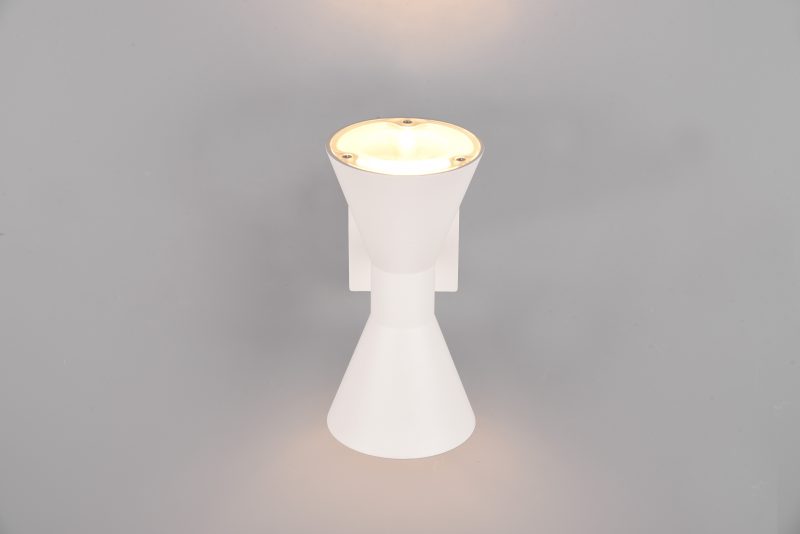 Moderne aluminium witte wandlamp Ardas - Afbeelding 3