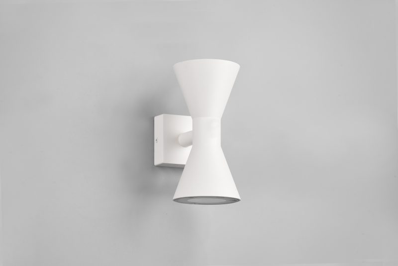 Moderne aluminium witte wandlamp Ardas - Afbeelding 4