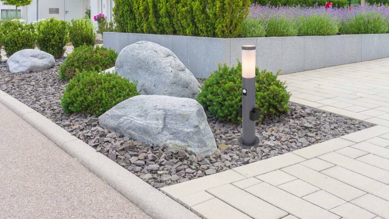 Moderne antracieten metalen buitenlamp Globo Boston i - Afbeelding 4