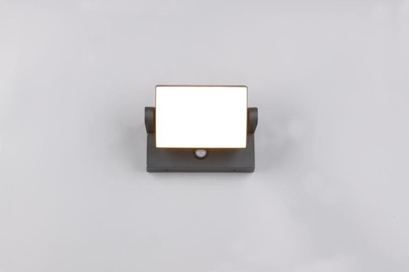 Moderne antracieten wandlamp rechthoekig Kansas - Afbeelding 4