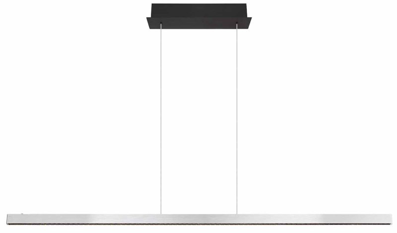 Moderne balk zwart metalen hanglamp Globo Dentsy - Afbeelding 2
