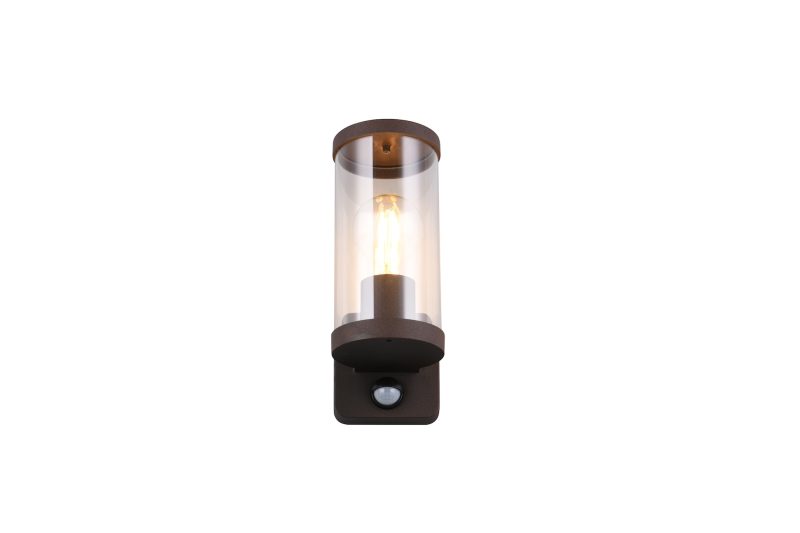 Moderne bruine buitenlamp rookglas Bonito - Afbeelding 4