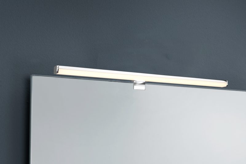 Moderne chromen wandlamp kunststof Lino - Afbeelding 3