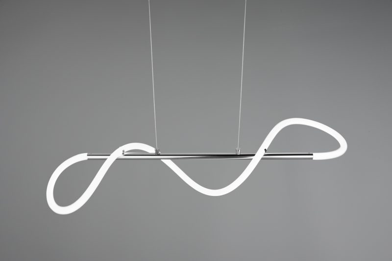 Moderne hanglamp wit met zilver Argos - Afbeelding 2