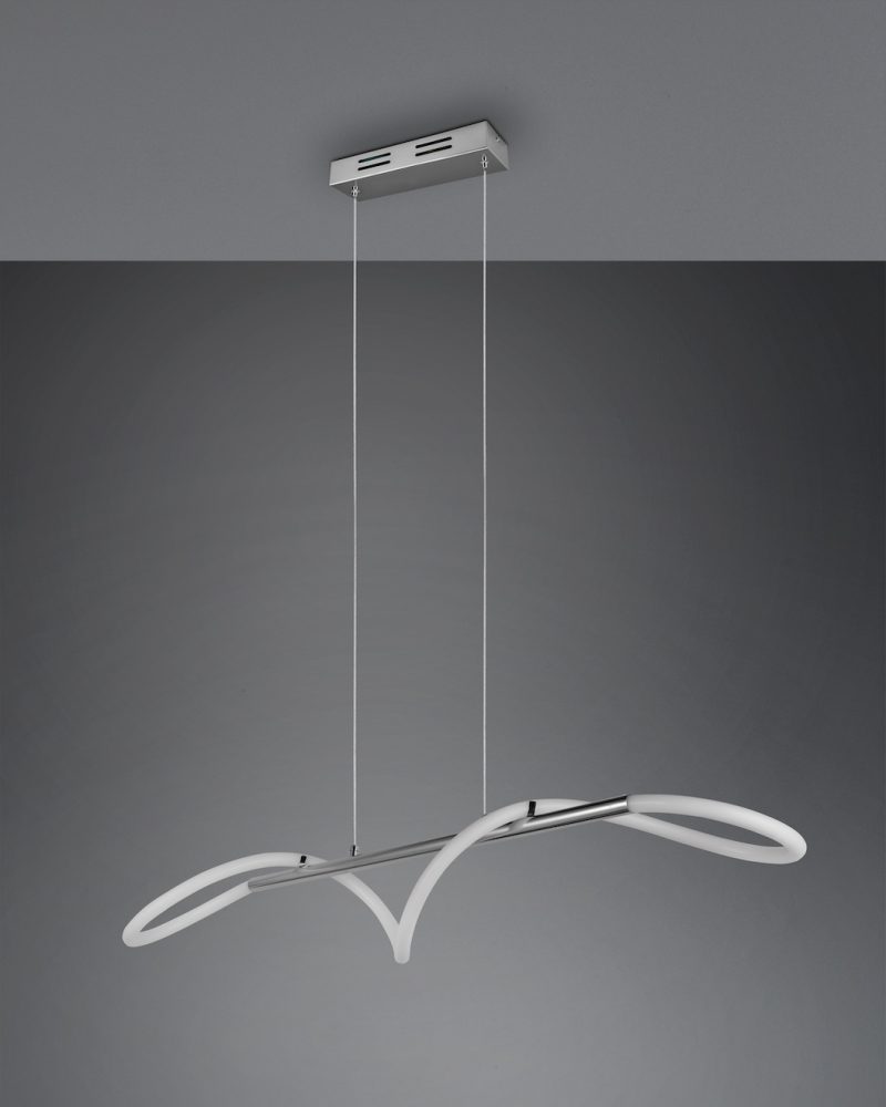 Moderne hanglamp wit met zilver Argos - Afbeelding 4