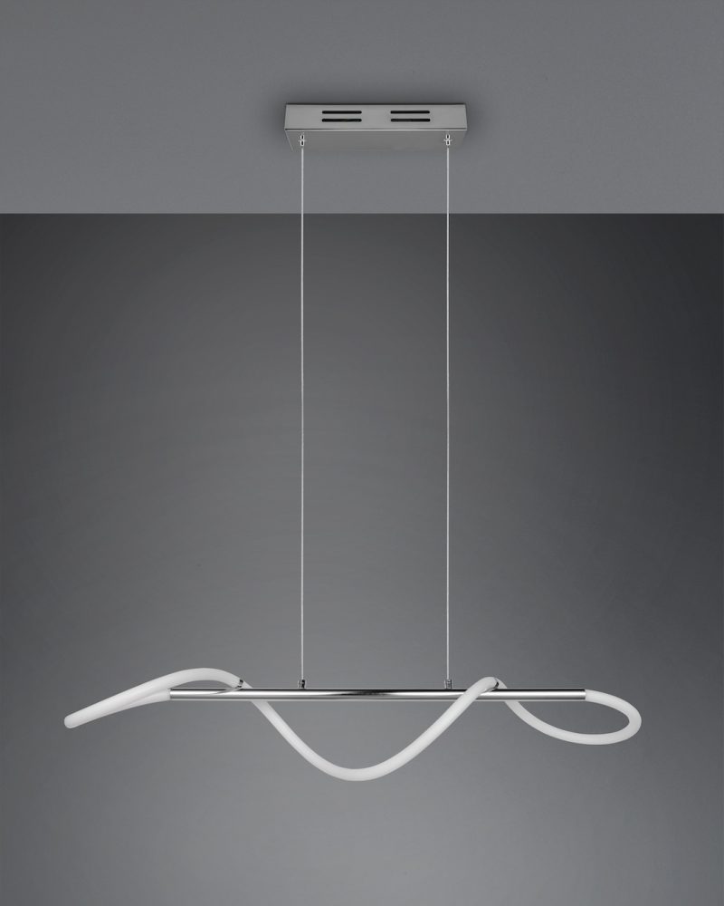 Moderne hanglamp wit met zilver Argos - Afbeelding 5