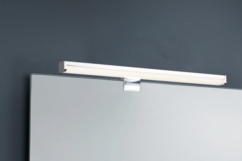 Moderne kunststof wandlamp chroom Lino - Afbeelding 3