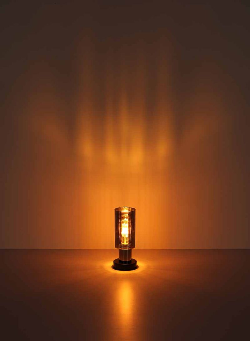 Moderne metalen hanglamp zwart Globo Lidaria - Afbeelding 3