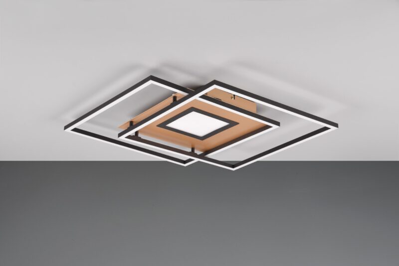 Moderne metalen messing plafonnière Via - Afbeelding 4