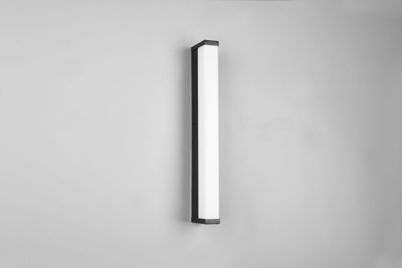 Moderne metalen wandlamp zwart Fabio - Afbeelding 3