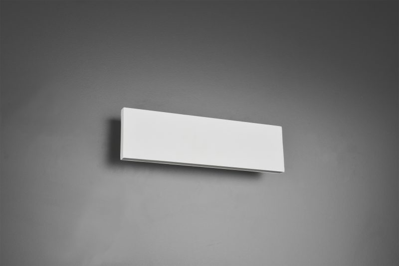 Moderne metalen witte wandlamp Concha - Afbeelding 4