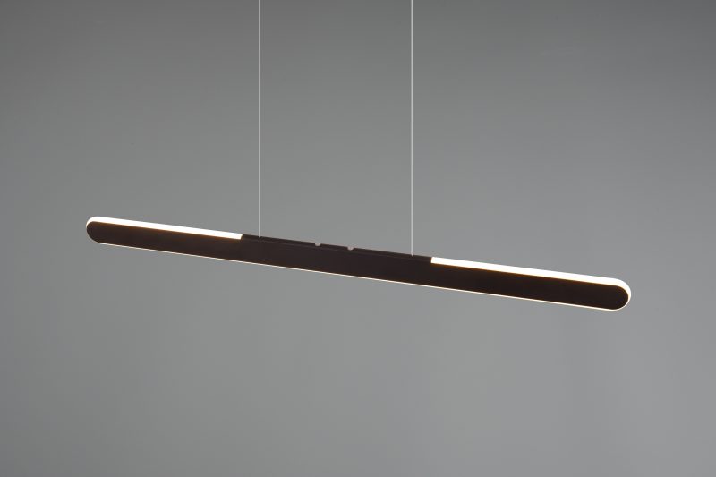 Moderne metalen zwarte hanglamp Helios - Afbeelding 3