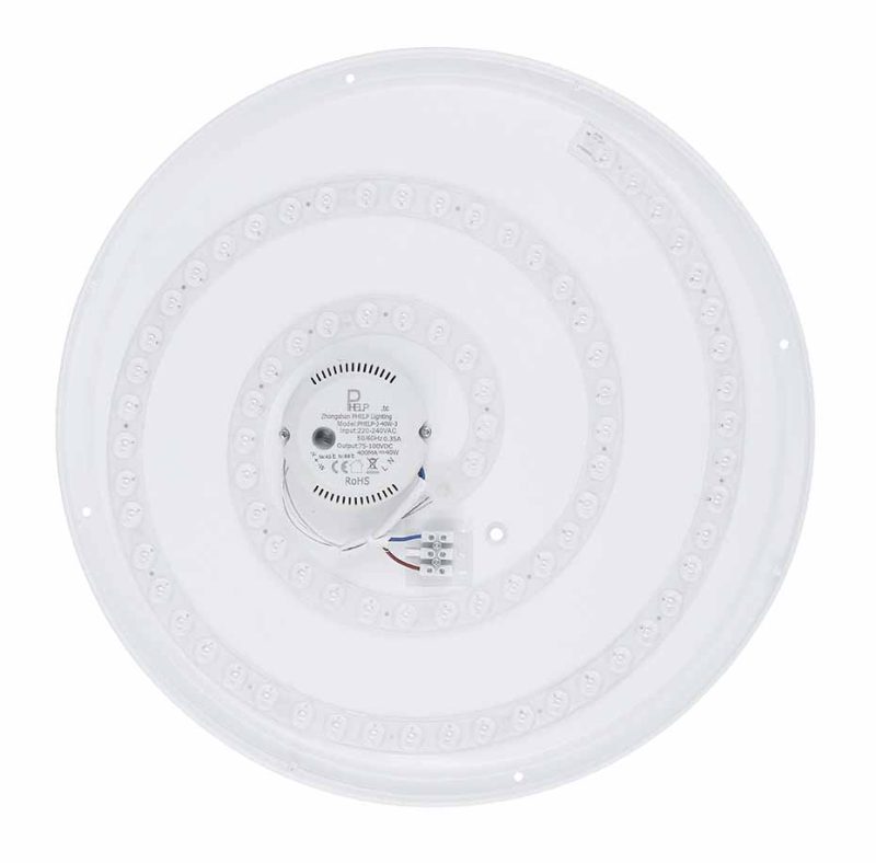Moderne metalen zwarte plafondlamp Globo Manni - Afbeelding 4