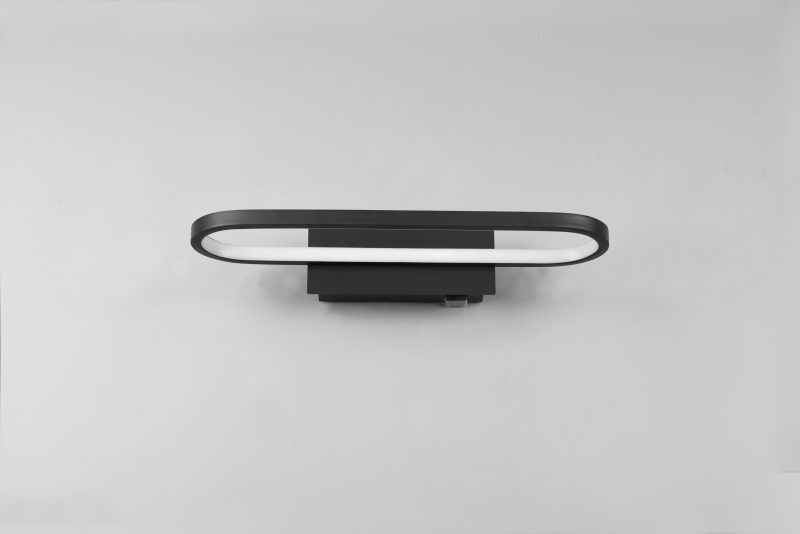 Moderne metalen zwarte wandlamp Gianni - Afbeelding 3