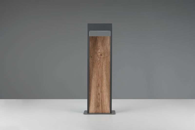 Moderne naturel aluminium vloerlamp Salmon - Afbeelding 2