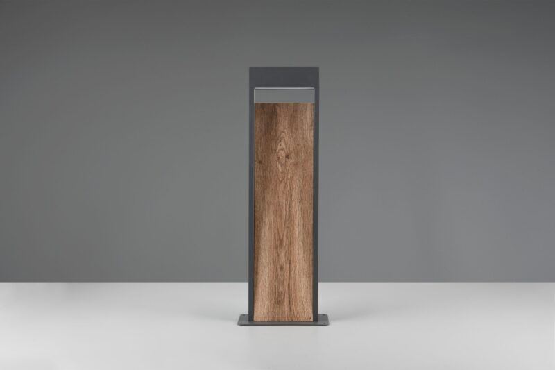 Moderne naturel aluminium vloerlamp Salmon - Afbeelding 2
