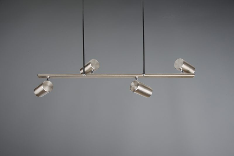 Moderne nikkelen metalen hanglamp Marley - Afbeelding 3