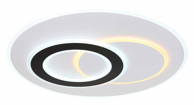 Moderne ronde witte plafondlamp Globo Jacques - Afbeelding 4