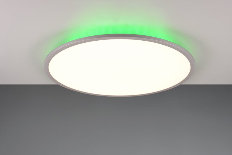 Moderne ronde witte plafonnière Yuma - Afbeelding 2