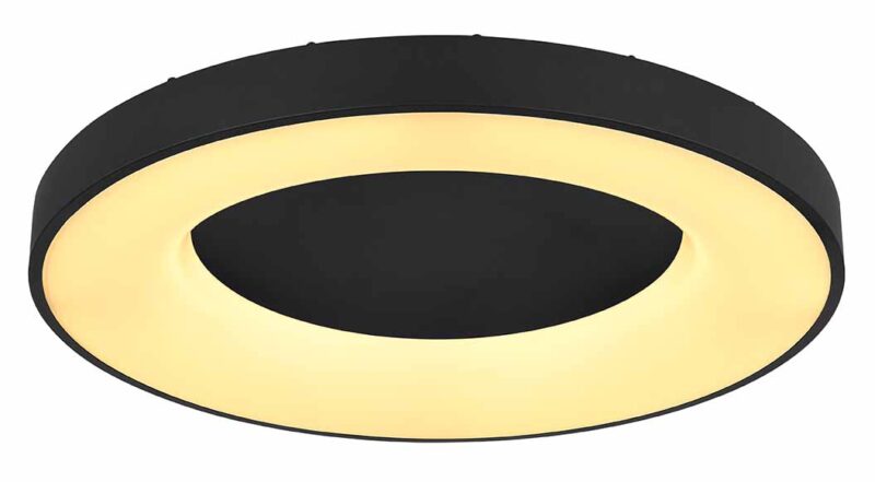 Moderne ronde zwarte plafondlamp Globo Jolli - Afbeelding 4