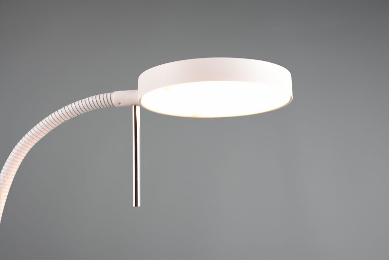 Moderne slanke witte vloerlamp Monza - Afbeelding 2