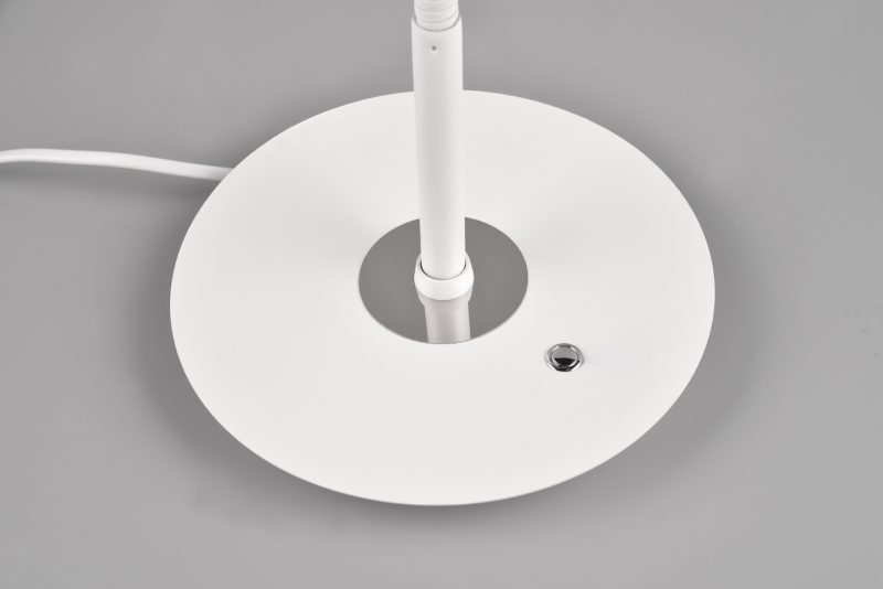 Moderne stelbare witte tafellamp Monza - Afbeelding 2