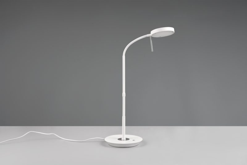 Moderne stelbare witte tafellamp Monza - Afbeelding 5
