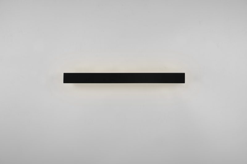 Moderne wandlamp zwart aluminium Rocco - Afbeelding 3