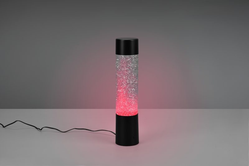 Moderne waterlamp tafellamp blauw met glitter Glitter - Afbeelding 2