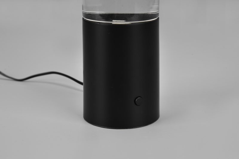 Moderne waterlamp tafellamp blauw met glitter Glitter - Afbeelding 4