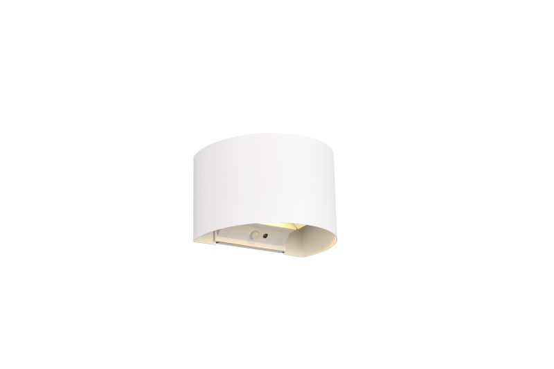 Moderne witte buitenlamp halfrond Talent - Afbeelding 2