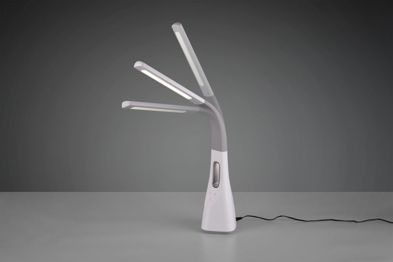 Moderne witte kunststof tafellamp ventilatorfunctie Vento - Afbeelding 4